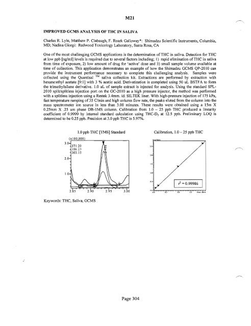 SOFT 2004 Meeting Abstracts - Society of Forensic Toxicologists