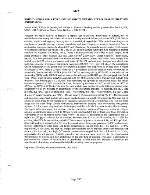 SOFT 2004 Meeting Abstracts - Society of Forensic Toxicologists