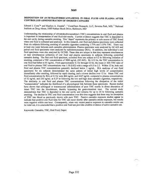 SOFT 2004 Meeting Abstracts - Society of Forensic Toxicologists