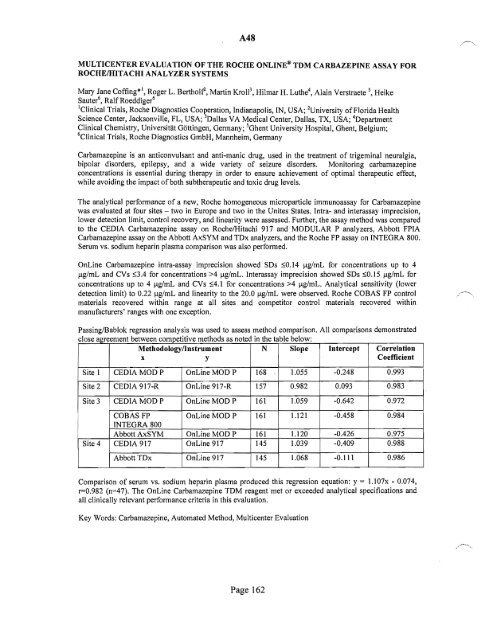 SOFT 2004 Meeting Abstracts - Society of Forensic Toxicologists