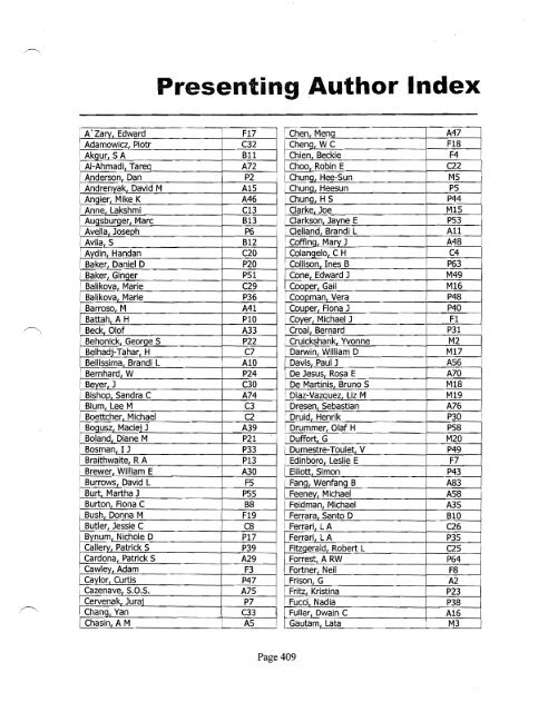 SOFT 2004 Meeting Abstracts - Society of Forensic Toxicologists