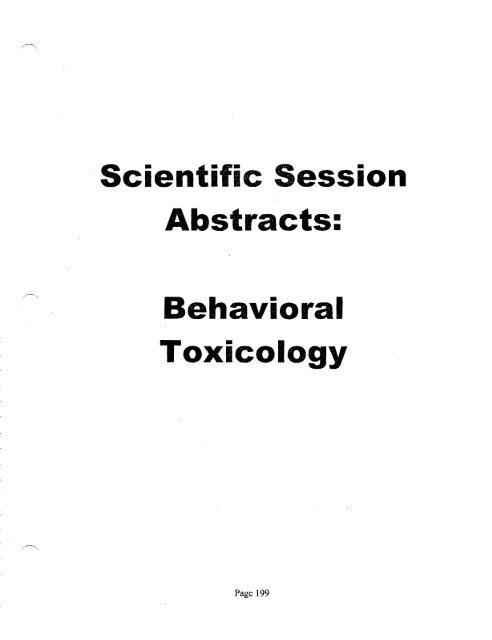 SOFT 2004 Meeting Abstracts - Society of Forensic Toxicologists