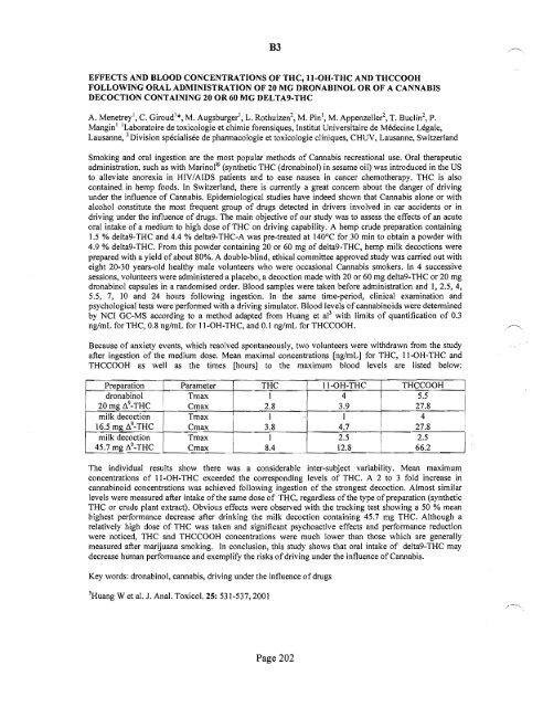 SOFT 2004 Meeting Abstracts - Society of Forensic Toxicologists