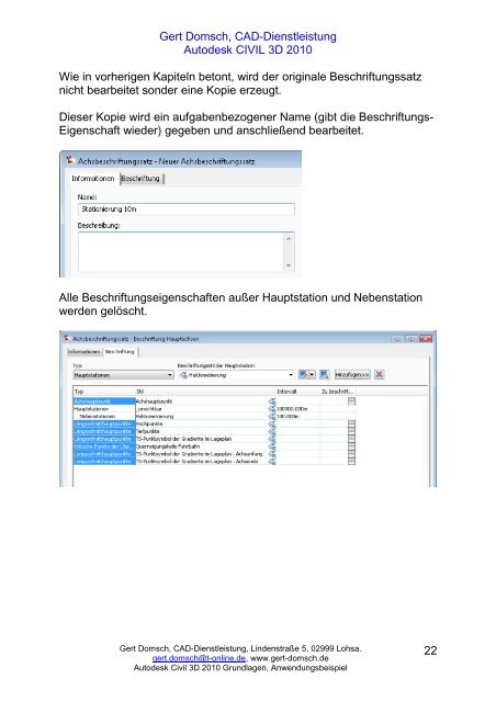 Stilbearbeitung-CIVIL 3D 2010.pdf - gert-domsch.de