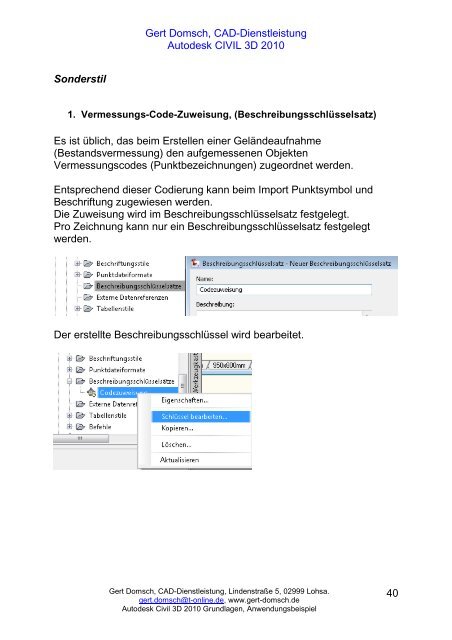 Stilbearbeitung-CIVIL 3D 2010.pdf - gert-domsch.de