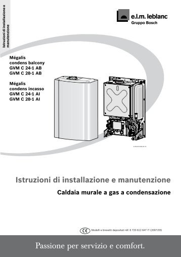 Istruzioni d'installazione GVM C 24 28-1 AB - Bosch