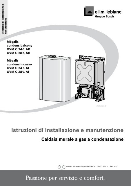 Istruzioni d'installazione GVM C 24 28-1 AB - Bosch