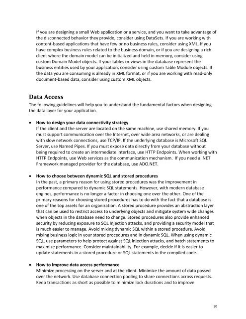 Application Architecture Guide 2.0 BETA 1 - Willy .Net