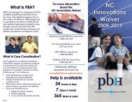 NC Innovations Waiver