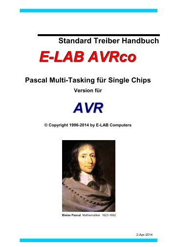 AVRco Standard Driver - E-LAB Computers