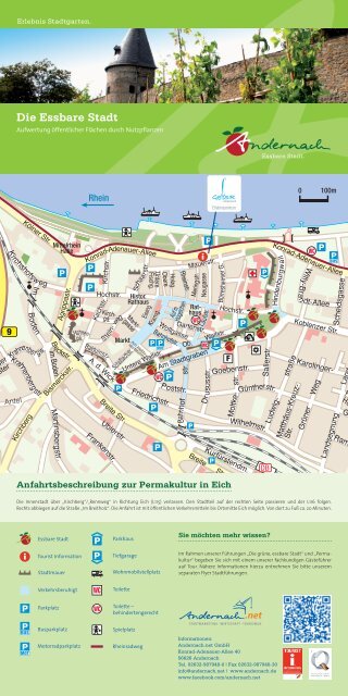 Zum Flyer der Essbaren Stadt - Andernach