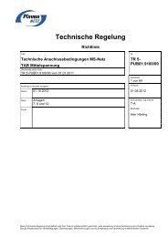 Technische Regelung - Plauen NETZ