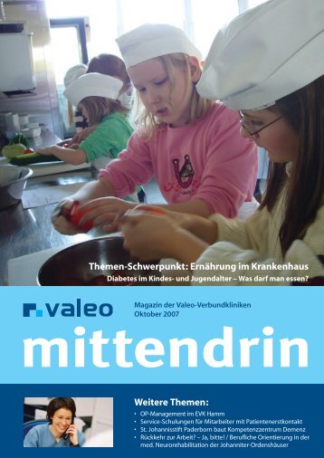 Ernährung im Krankenhaus - Valeo