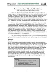 Forms and Function of Essential Plant Nutrients - Valley Crops Home