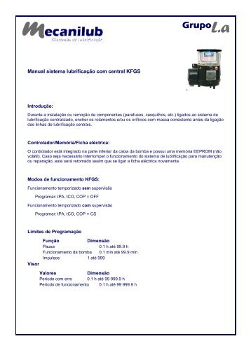 Manual Montagem KFGS.pub - Mecanilub