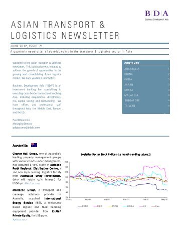 Issue 71, June 2012 - Business Development Asia LLC