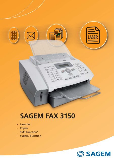 SAGEM FAX 3150 - Burequip