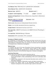 3MED570 Principles of Laboratory Diagnosis