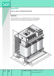 Type DGC - SBA