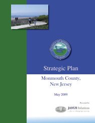 The Strategic Plan - Monmouth County
