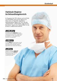 Optimale Hygiene im Behandlungsbereich