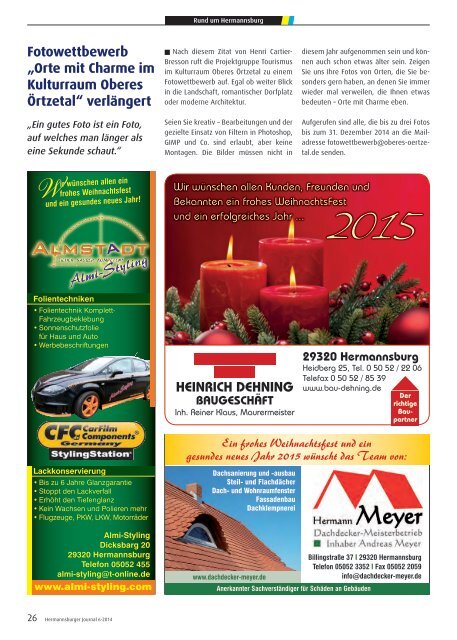 Hermannsburger Journal 6/2014