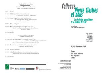 Prog. colloque P. C. [Ro-Vo A4]:inv. - CERSA - CNRS