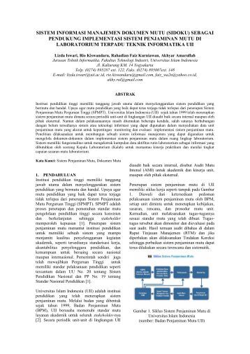 Contoh Jurnal Universitas Gunadarma - Contoh Ole