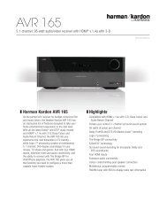 Harman Kardon AVR 165 - LCD Ã©s plazma TV diszkont