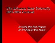 2003-2004 - Arkansas State University