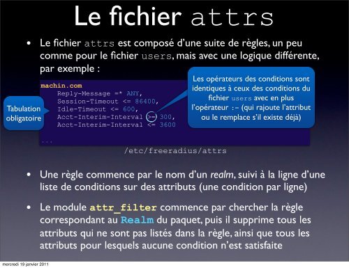 PrÃ©sentation de RADIUS, EAP et FreeRADIUS - 3Ã¨me partie