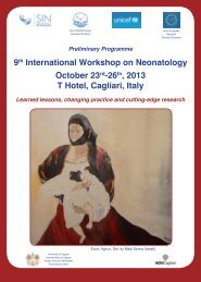 9th International Workshop on Neonatology - Biomedia online