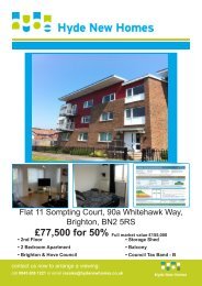 Flat 11 Sompting Court, 90a Whitehawk Way, Brighton, BN2 5RS