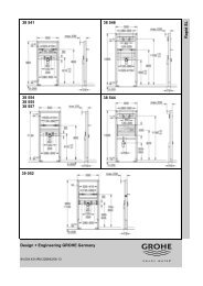 Design + Engineering GROHE Germany Ra pid SL 38 541 38 546 ...