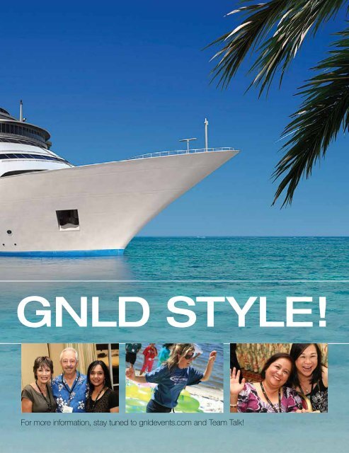 SEE YOU THERE! CONVENTIONS & A LUXURY CRUISE ARE ...