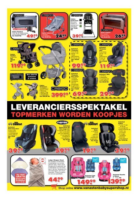 download hier de PDF van deze folder - Van Asten BabySuperstore