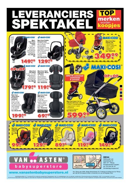 download hier de PDF van deze folder - Van Asten BabySuperstore