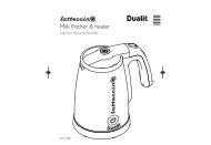 Latteccino milk frother manual - Dualit