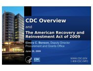 CDC Overview CDC Overview