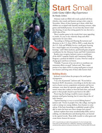 View Article - Arkansas Game and Fish Commission