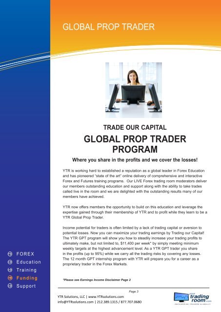 Global Prop Trader Program - MoneyShow.com