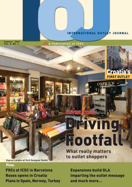 Driving Footfall - Value Retail News