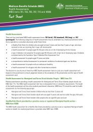 Fact Sheet - Department of Health and Ageing