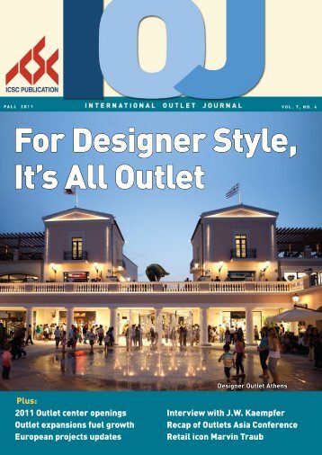 For Designer Style, It's All Outlet - Value Retail News