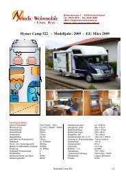 IXO 1/43 Hymer Classe B 504 CL 2007 - Miniature Voiture De Collection Neuve