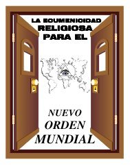 La Ecumenicidad Religiosa para el Nuevo Orden ... - Loud-cry.com