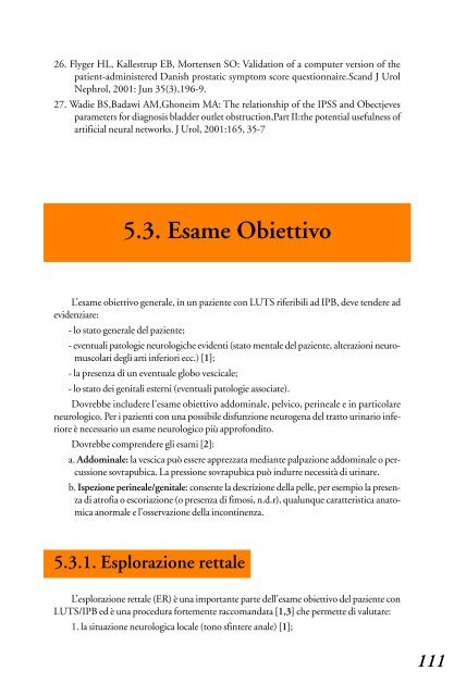 4.3.1 Sintesi e raccomandazioni - Biblioteca Medica