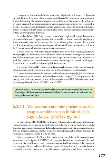 4.3.1 Sintesi e raccomandazioni - Biblioteca Medica