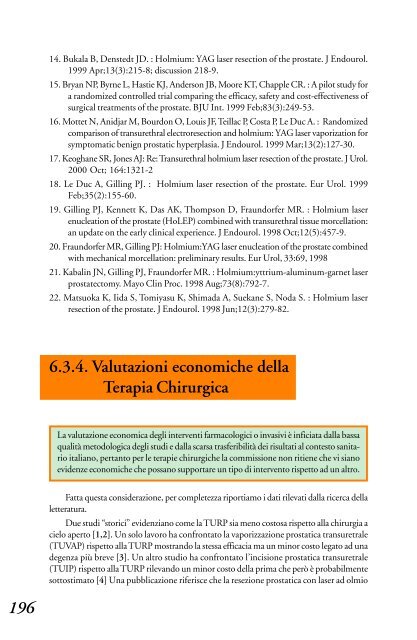 4.3.1 Sintesi e raccomandazioni - Biblioteca Medica