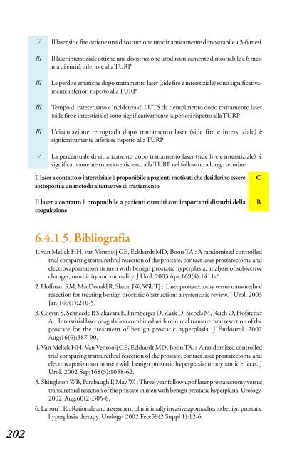 4.3.1 Sintesi e raccomandazioni - Biblioteca Medica